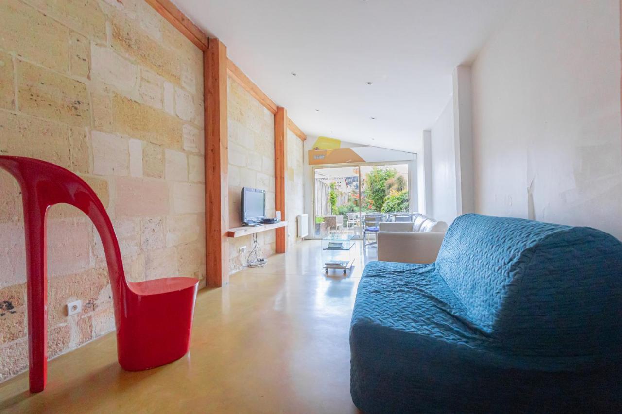 Maison Spacieuse Avec Jardin Et Garage Villa Бордо Екстериор снимка